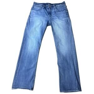 BKE Jake Men’s 32x32 Jeans Light Wash COOLMAX Stretch Straight Leg Denim